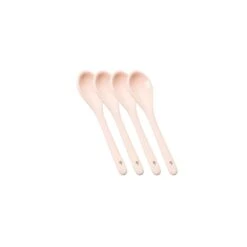 4x Eierlöffel Glänzend SPHERE In Hellrosa