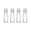 4x Flasche Mit Bügelverschluss 250ml SWING In Transparent -Heimtextilien butlers 4x flasche mit bugelverschluss 250ml swing in transparent