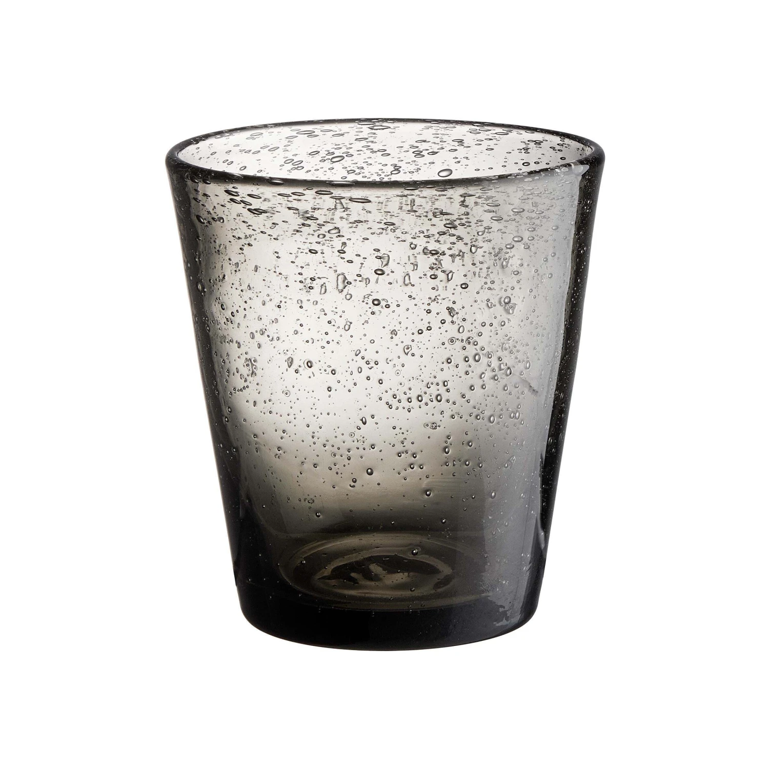 4x Gläser Mit Luftblasen 290ml WATER COLOUR In Grau 4 4x Gläser Mit Luftblasen 290ml WATER COLOUR In Grau – Bild 2