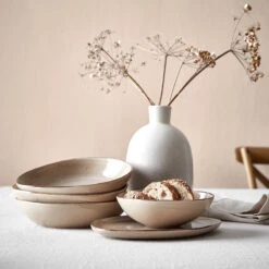 4x Schale 390ml FINCA In Beige -Heimtextilien butlers 4x schale 390ml finca in beige 5