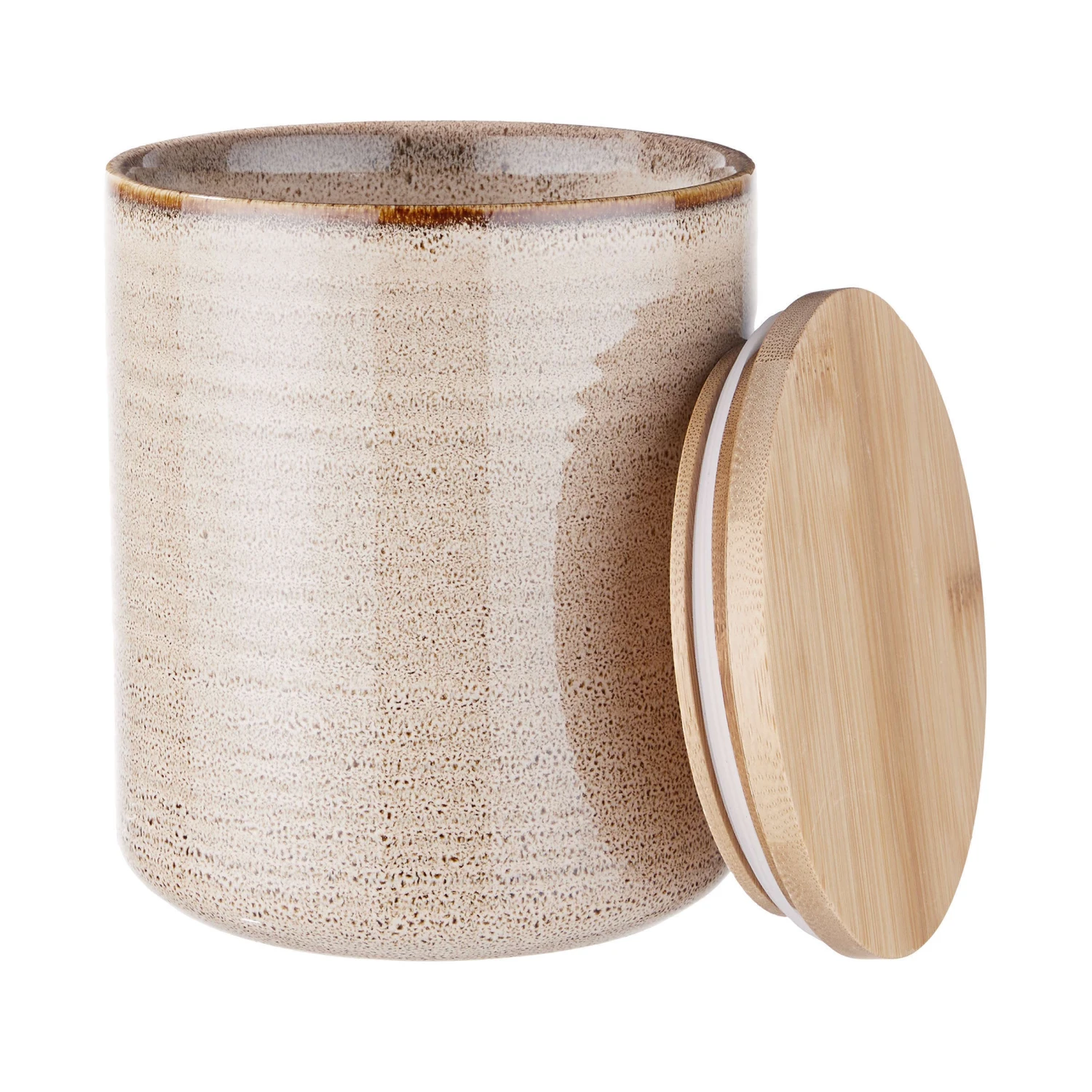 Aufbewahrungsdose 1000ml QUEEN IT In Beige 4 Aufbewahrungsdose 1000ml QUEEN IT In Beige – Bild 2