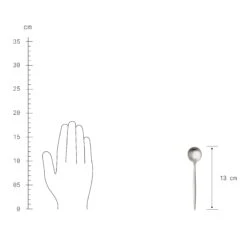 Besteck-Set 4-tlg. Matt STILETTO In Silber -Heimtextilien butlers besteck set 4 tlg matt stiletto in silber 5