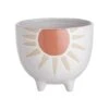 Blumentopf Ø16cm SUNNY-SIDE In Creme -Heimtextilien butlers blumentopf o16cm sunny side in creme