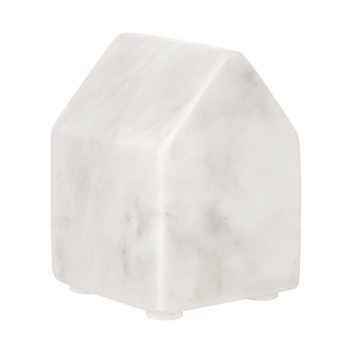 Deko-Haus L 6 X H 9cm BLOCKHOUSE In Weiß
