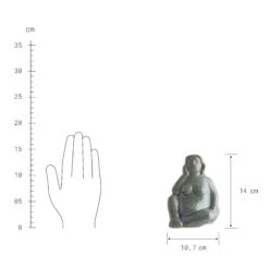 Deko Statue Höhe 14cm POSE In Beige -Heimtextilien butlers deko statue hohe 14cm pose in beige 2