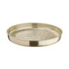 Deko Tablett Ø46cm ORIENTAL LOUNGE In Gold -Heimtextilien butlers deko tablett o46cm oriental lounge in gold