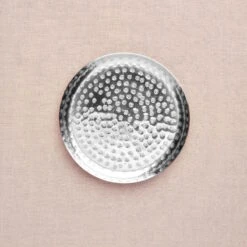 Deko-Teller Gehämmert Ø28cm ORIENTAL LOUNGE In Silber -Heimtextilien butlers deko teller gehammert o28cm oriental lounge in silber 2