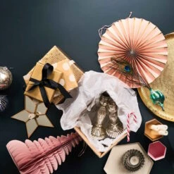 Deko-Teller Ø38cm GOLDEN STAR In Gold -Heimtextilien butlers deko teller o38cm golden star in gold 3