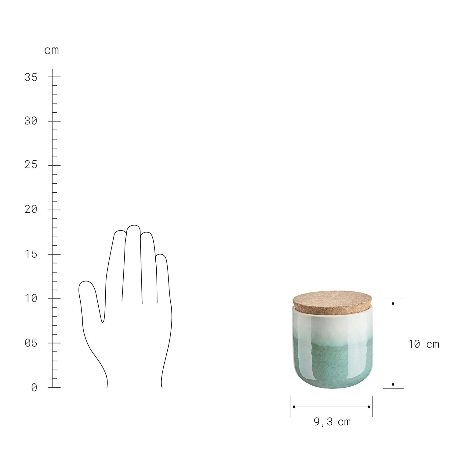 Duftkerze Green Tea Aus Sojawachs SCENTS OF HOME In Grün 5 Duftkerze Green Tea Aus Sojawachs SCENTS OF HOME In Grün – Bild 3