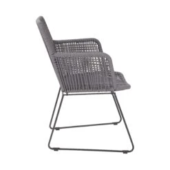 Gartensessel CORDÉE In Dunkelgrau 16 Gartensessel CORDÉE In Dunkelgrau -Heimtextilien butlers gartensessel cordee in dunkelgrau 4