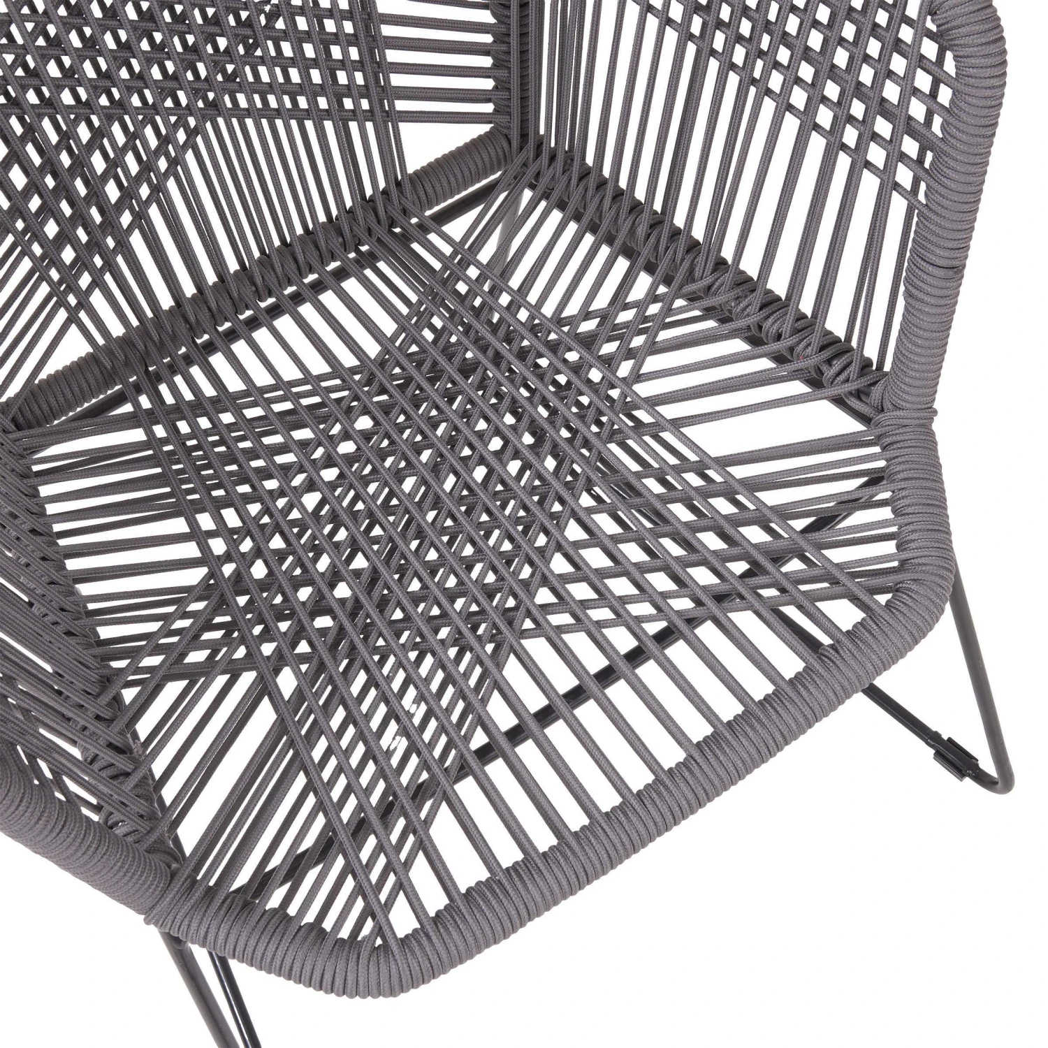 Gartensessel CORDÉE In Dunkelgrau 11 Gartensessel CORDÉE In Dunkelgrau – Bild 9