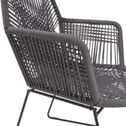 Gartensessel CORDÉE In Dunkelgrau 21 Gartensessel CORDÉE In Dunkelgrau -Heimtextilien butlers gartensessel cordee in dunkelgrau 9