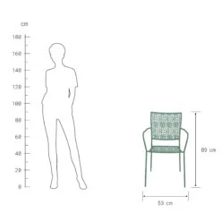 Gartenstuhl Stapelbar NANCY In Salbei 11 Gartenstuhl Stapelbar NANCY In Salbei -Heimtextilien butlers gartenstuhl stapelbar nancy in salbei 2