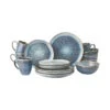 Geschirr-Set 16-tlg. HILDA In Dunkelblau -Heimtextilien butlers geschirr set 16 tlg hilda in dunkelblau