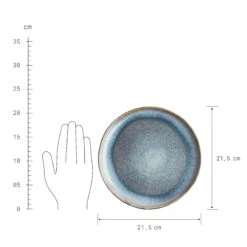 Geschirr-Set 16-tlg. HILDA In Dunkelblau -Heimtextilien butlers geschirr set 16 tlg hilda in dunkelblau 3