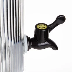 Getränkespender Mit Ständer 2 Tlg. FOUNTAIN In Transparent-Schwarz -Heimtextilien butlers getrankespender mit stander 2 tlg fountain in transparent schwarz 6