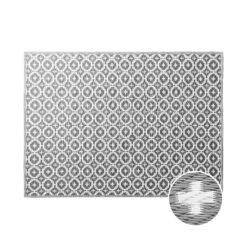 In- & Outdoor-Teppich Mosaik L 200 X B 150cm COLOUR CLASH In Taupe