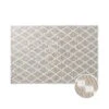 In- & Outdoor-Teppich Rauten L 180 X B 118cm COLOUR CLASH In Natur -Heimtextilien butlers in and outdoor teppich rauten l 180 x b 118cm colour clash in natur