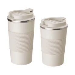 Kaffeebecher 380ml TO GO In Beige -Heimtextilien butlers kaffeebecher 380ml to go in beige 6