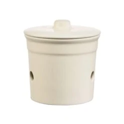 Knoblauchtopf Ø 14 Cm MRS. WINTERBOTTOM'S In Creme -Heimtextilien butlers knoblauchtopf o 14 cm mrs winterbottoms in creme 2