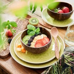 Kokosnussschale 430ml COCONUT In Braun 14 Kokosnussschale 430ml COCONUT In Braun -Heimtextilien butlers kokosnussschale 430ml coconut in braun 5