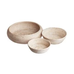 Korb Rund Ø24cm RONDA In Natur -Heimtextilien butlers korb rund o24cm ronda in natur 4