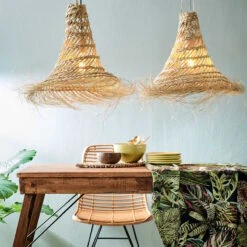 Lampenschirm Höhe 40cm BOMAS In Natur -Heimtextilien butlers lampenschirm hohe 40cm bomas in natur 8