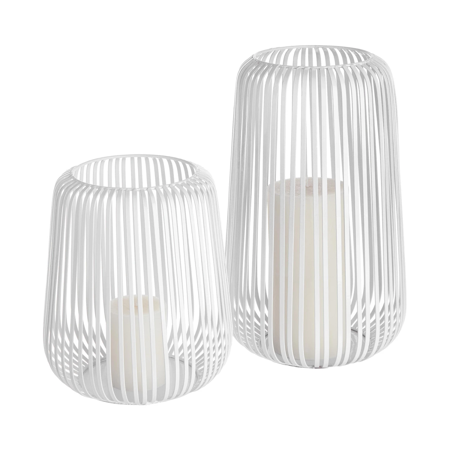 Laterne Höhe 25cm COCOON In Weiß 7 Laterne Höhe 25cm COCOON In Weiß – Bild 5