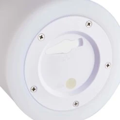 LED Leuchte Mit Bluetooth® Und Farbwechsel SOUND LOUNGE In Weiß-Hellbraun -Heimtextilien butlers led leuchte mit bluetooth r und farbwechsel sound lounge in weiss hellbraun 12