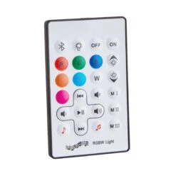 LED Leuchte Mit Bluetooth® Und Farbwechsel SOUND LOUNGE In Weiß-Hellbraun -Heimtextilien butlers led leuchte mit bluetooth r und farbwechsel sound lounge in weiss hellbraun 14