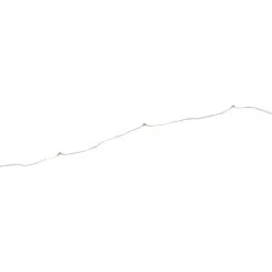 LED Lichterkette 100 Lichter Mit USB-Batteriefach TWINE LIGHTS In Silber -Heimtextilien butlers led lichterkette 100 lichter mit usb batteriefach twine lights in silber 3