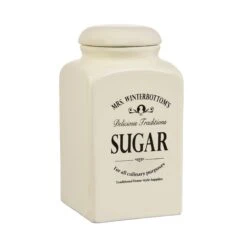 Mehl- & Zuckerdose MRS. WINTERBOTTOM'S In Creme -Heimtextilien butlers mehl and zuckerdose mrs winterbottoms in creme 2