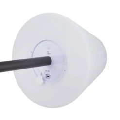 Outdoor Solar-Tischleuchte Mit Farbwechsel LIGHT UP In Schwarz-Weiß -Heimtextilien butlers outdoor solar tischleuchte mit farbwechsel light up in schwarz weiss 6