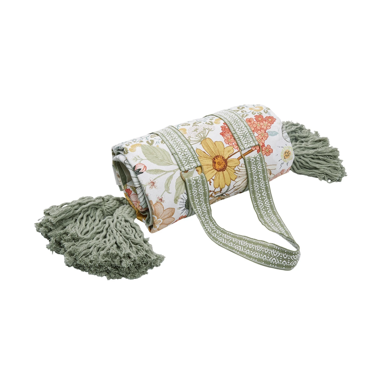 Picknickdecke L 175 X B 154cm BETWEEN FLOWERS In Creme 3 Picknickdecke L 175 X B 154cm BETWEEN FLOWERS In Creme