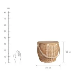 Picknickkorb Inkl. Isolierter Kühltasche THE GREAT OUTDOORS In Natur -Heimtextilien butlers picknickkorb inkl isolierter kuhltasche the great outdoors in natur 2