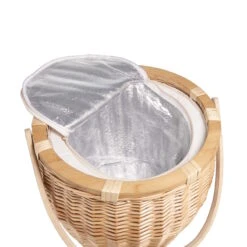 Picknickkorb Inkl. Isolierter Kühltasche THE GREAT OUTDOORS In Natur -Heimtextilien butlers picknickkorb inkl isolierter kuhltasche the great outdoors in natur 6