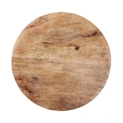 Podest Ø34cm MESA In Braun -Heimtextilien butlers podest o34cm mesa in braun 3