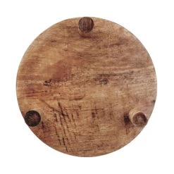 Podest Ø34cm MESA In Braun -Heimtextilien butlers podest o34cm mesa in braun 4