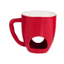 Tasse Mit 2 Gabeln CHOCOLATE FONDUE In Rot -Heimtextilien butlers tasse mit 2 gabeln chocolate fondue in rot 4