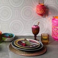 Teller Ø25cm SUMATRA In Hellgrün 15 Teller Ø25cm SUMATRA In Hellgrün -Heimtextilien butlers teller o25cm sumatra in hellgrun 6