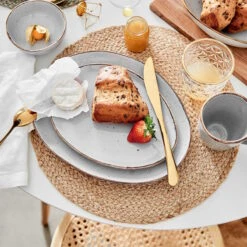 Teller-Set 8-tlg. FINCA In Grau 23 Teller-Set 8-tlg. FINCA In Grau -Heimtextilien butlers teller set 8 tlg finca in grau 9