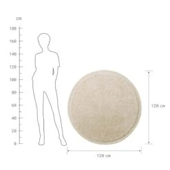 Teppich Hochflor Mit Makramé Ø120cm BOHO LOUNGE In Beige 12 Teppich Hochflor Mit Makramé Ø120cm BOHO LOUNGE In Beige -Heimtextilien butlers teppich hochflor mit makrame o120cm boho lounge in beige 3