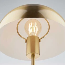 Tischlampe TOPEE In Gold -Heimtextilien butlers tischlampe topee in gold 4
