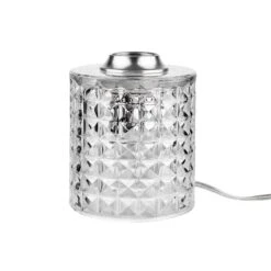 Tischleuchte Glas Ø11cm STILO In Transparent 10 Tischleuchte Glas Ø11cm STILO In Transparent -Heimtextilien butlers tischleuchte glas o11cm stilo in transparent 3