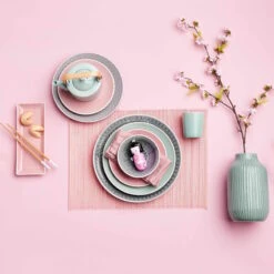 Vase 23cm HANAMI In Pastellgrün 8 Vase 23cm HANAMI In Pastellgrün -Heimtextilien butlers vase 23cm hanami in pastellgrun 2