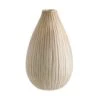 Vase Höhe 25cm SANDY In Creme -Heimtextilien butlers vase hohe 25cm sandy in creme