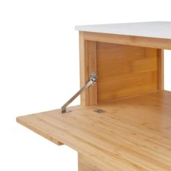 Waschbeckenunterschrank Mit Schublade WHITE SANDS In Natur-Weiß -Heimtextilien butlers waschbeckenunterschrank mit schublade white sands in natur weiss 13