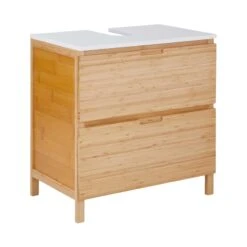 Neue Veröffentlichungen 3 Waschbeckenunterschrank Mit Schublade WHITE SANDS In Natur-Weiß