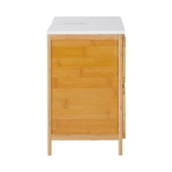 Waschbeckenunterschrank Mit Schublade WHITE SANDS In Natur-Weiß -Heimtextilien butlers waschbeckenunterschrank mit schublade white sands in natur weiss 5