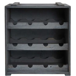 Weinregal VINOTHEK In Hellgrau -Heimtextilien butlers weinregal vinothek in hellgrau 4